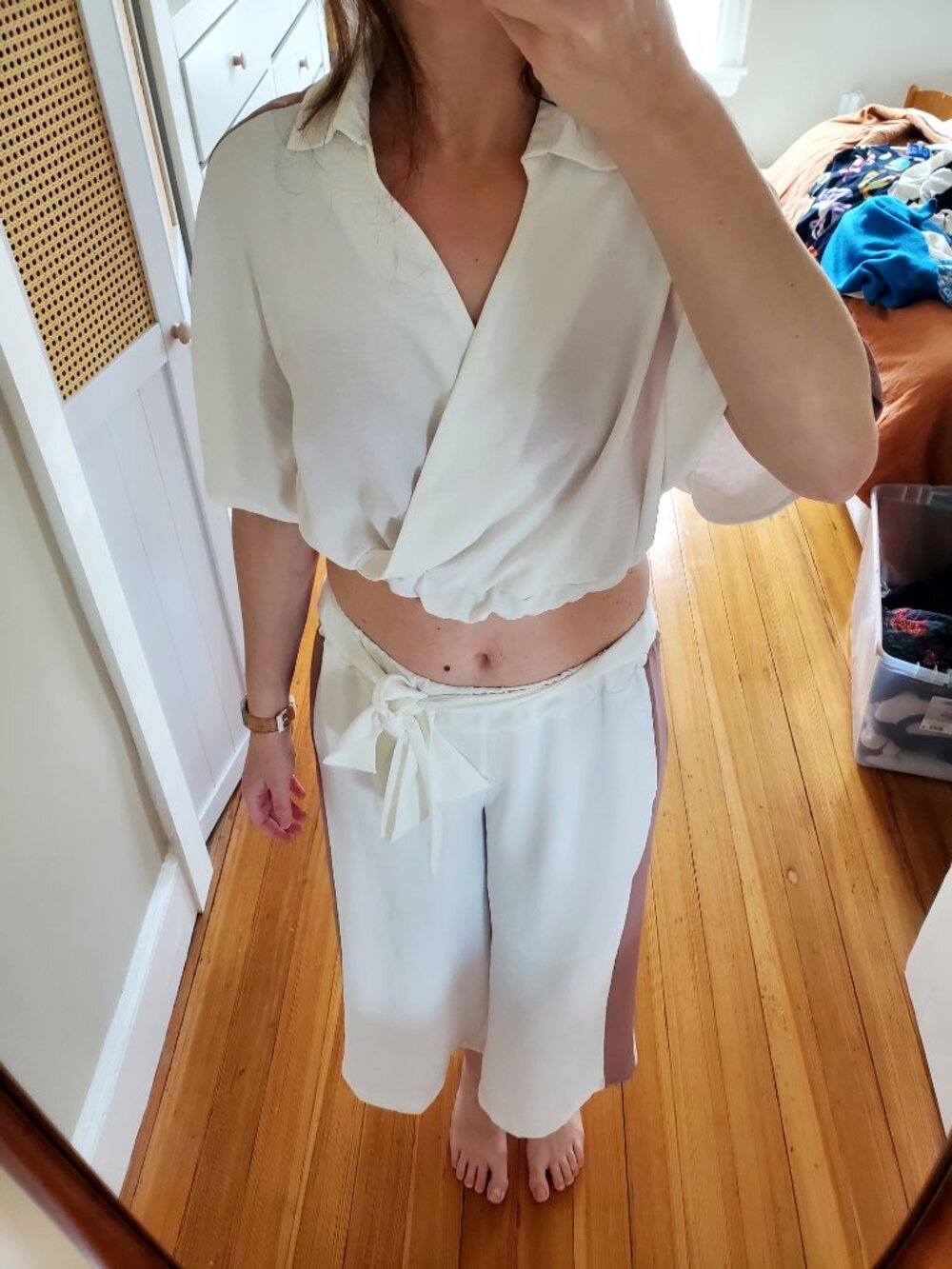 Set - crop top and pants